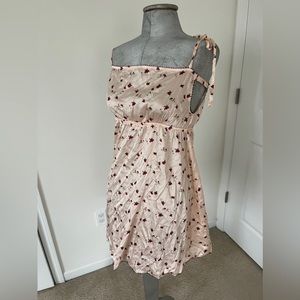 MORGAN LANE SILK SLIPDRESS MINI NIGHTGOWN